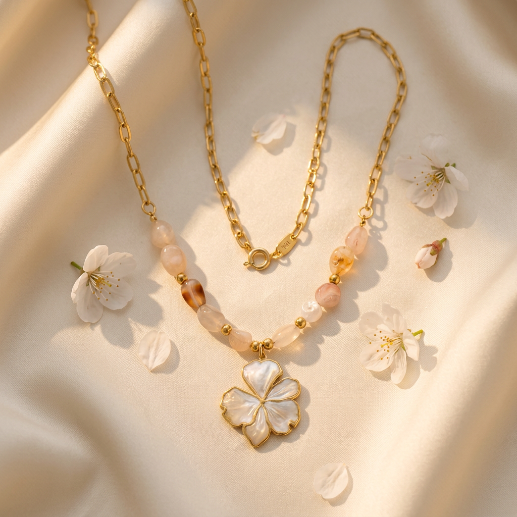 Gold Plated mothers day necklace